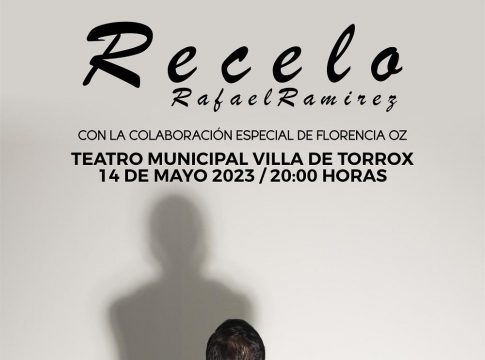 Rafael Ramírez preestrena ’Recelo',  <strong>dentro del programa In-Progress, impulsado por Flamenco Festival y el Ayuntamiento de Torrox, y con la colaboración de la Bienal de Málaga</strong>Rafael Ramírez preestrena ’Recelo', 