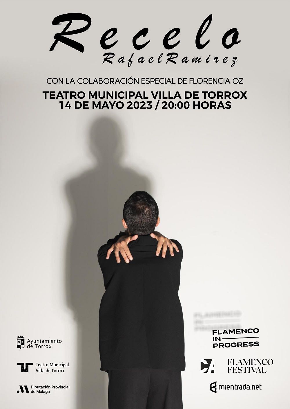 Rafael Ramírez preestrena ’Recelo',  <strong>dentro del programa In-Progress, impulsado por Flamenco Festival y el Ayuntamiento de Torrox, y con la colaboración de la Bienal de Málaga</strong>Rafael Ramírez preestrena ’Recelo', 