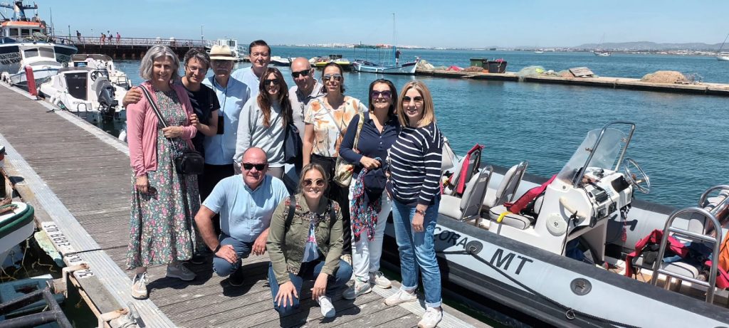 La ciudad portuguesa de Faro muestra a los periodistas sus potencialidades turísticas y sus trabajos en economía azul y circular