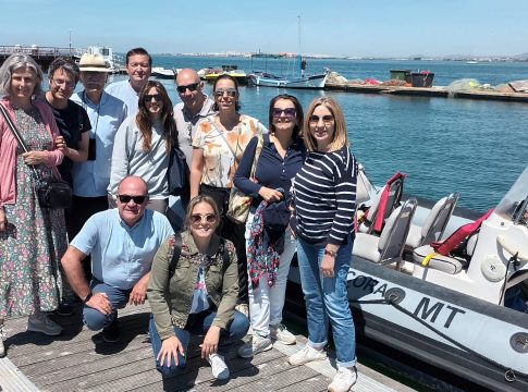 La ciudad portuguesa de Faro muestra a los periodistas sus potencialidades turísticas y sus trabajos en economía azul y circular