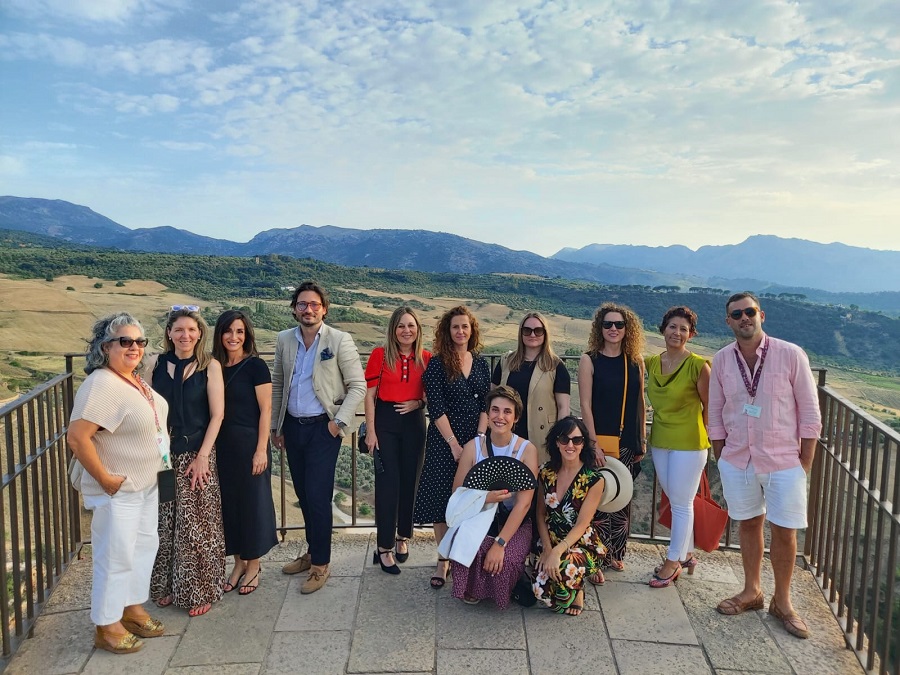 Profesionales del segmento de reuniones y eventos de Madrid y Barcelona profundizan en la oferta MICE de la Costa del Sol en un viaje de familiarización en Ronda y Marbella
