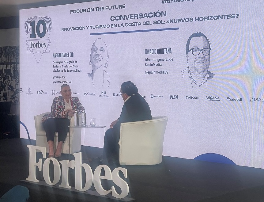 Turismo Costa del Sol Costa del Sol expone en el Foro Forbes su apuesta por la innovación, la sostenibilidad e Inteligencia Turística