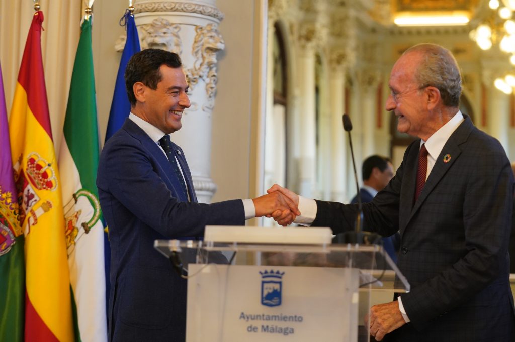 Moreno: “Málaga tiene potencial para ser uno de los grandes motores económicos de España y Europa”