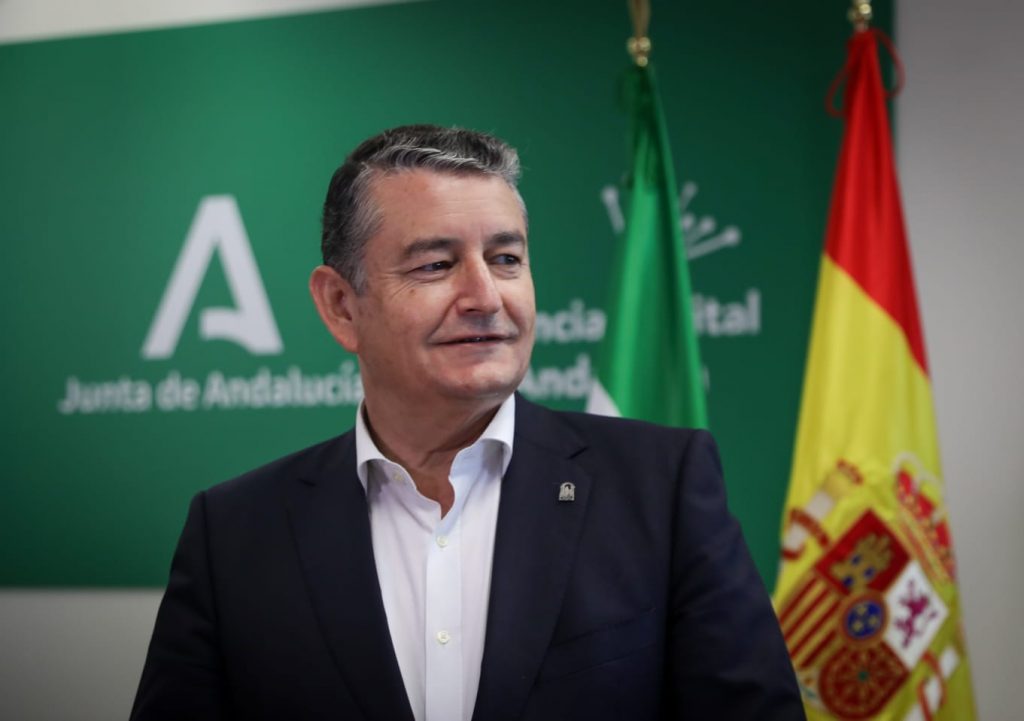 Antonio Sanz destaca el impulso de la Junta en transformación digital con una inversión de más de 200 millones de € durante el primer año de legislatura