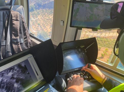 Cómo revisar desde el aire 2.553 kilómetros de líneas eléctricas en Sevilla