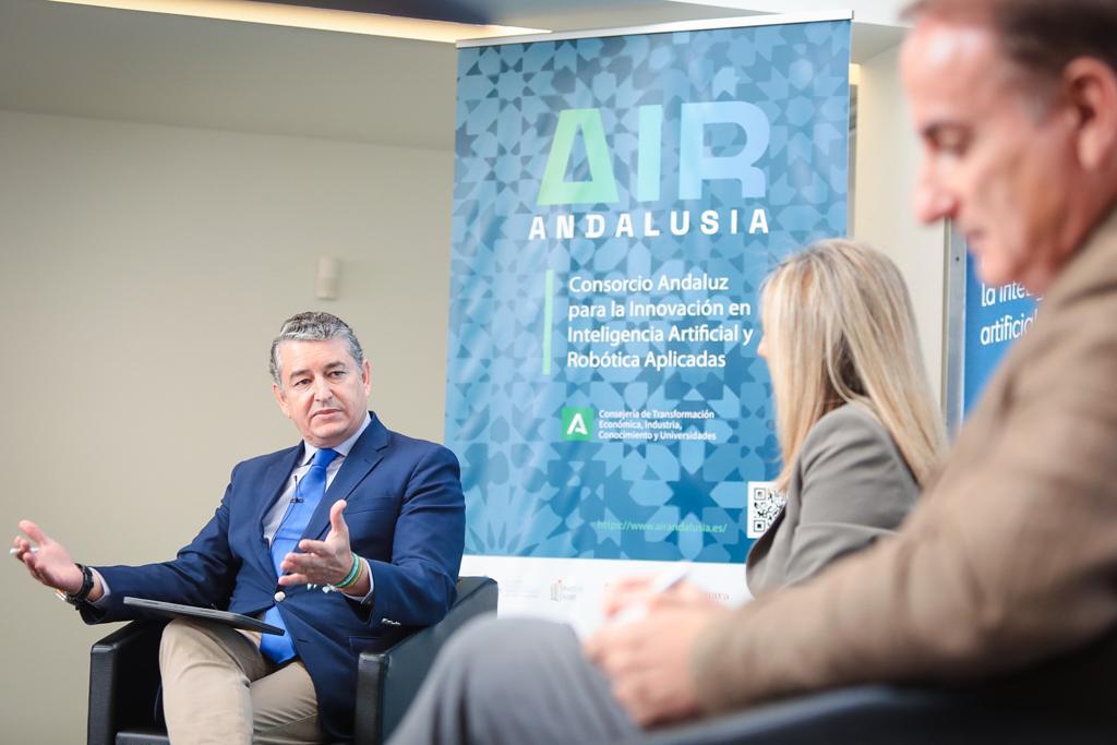 Sanz defiende que Andalucía está preparada para el necesario desarrollo de la IA