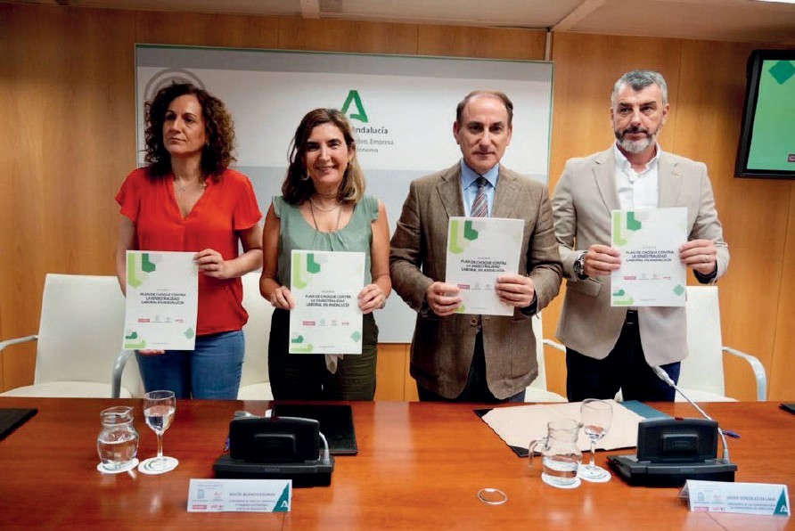 CEA suscribe el Plan de Choque contra la Siniestralidad Laboral, con la Cultura Preventiva como pilar estratégico de las empresas andaluzas