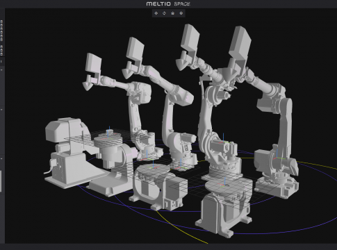 Meltio revoluciona la capacidad de un brazo robótico para fabricar piezas metálicas impresas en 3D con su novedoso software Meltio Space, que permite diseños muy precisos y fiables