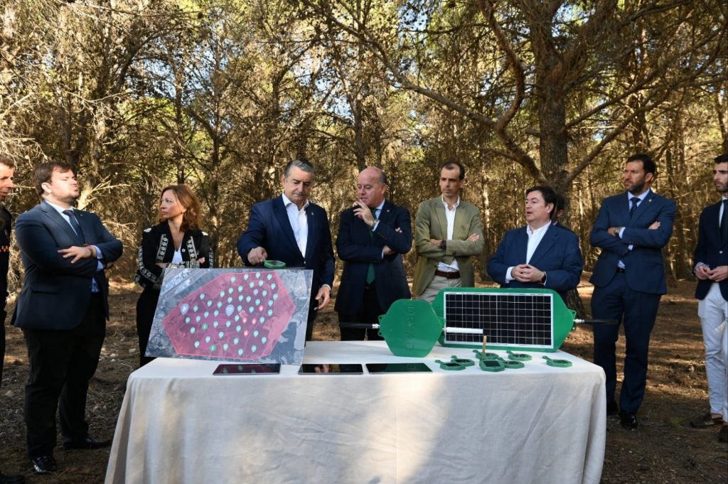 Antonio Sanz anuncia que la Inteligencia Artificial se incorpora a la lucha contra incendios forestales