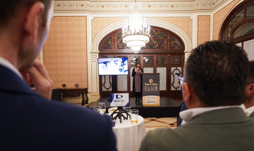 Irene Villa se “abrió en canal” ante un centenar de empresarios sevillanos del Club de Negocios Tom Collins