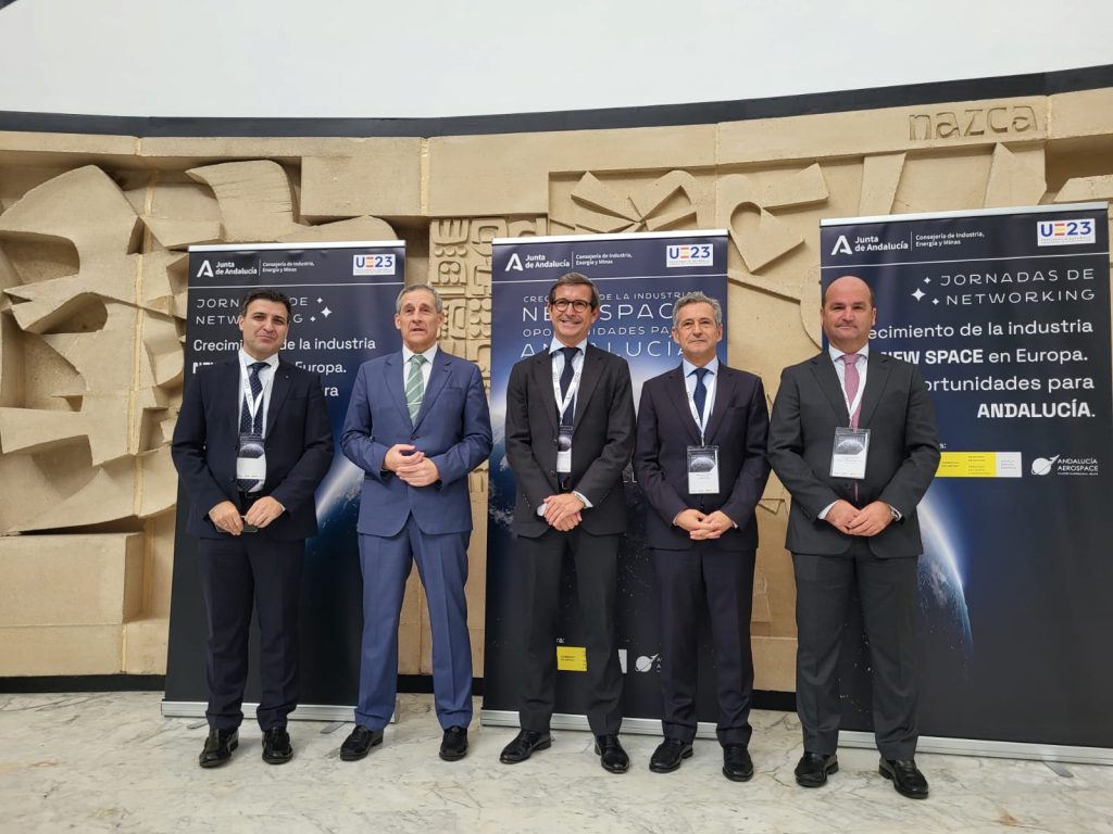 Jorge Paradela anuncia incentivos para favorecer la participación de pymes andaluzas en el sector espacio