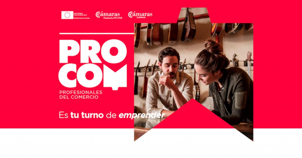 Cámaras de Andalucía prepara a nuevos profesionales para el sector del comercio a través del programa ‘PROCOM’ para su formación y emprendimiento
