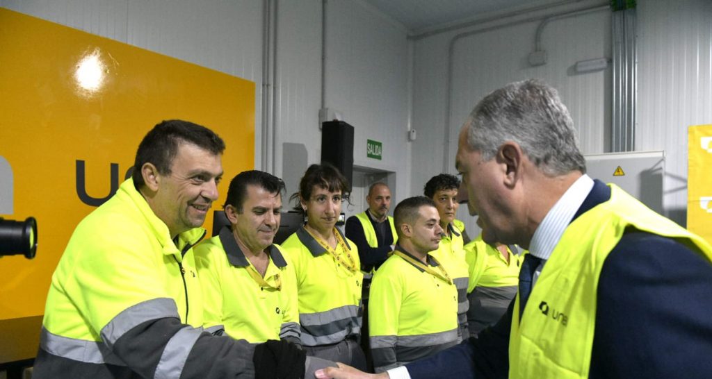El alcalde de Sevilla inaugura la ampliación de la Plataforma logística de frío de UNEI tras una inversión de 500.000 euros