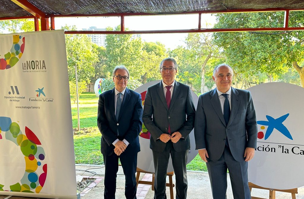 La Diputación de Málaga y la Fundación ”la Caixa” renuevan su compromiso y apuestan por el impulso de la innovación social digital en la provincia