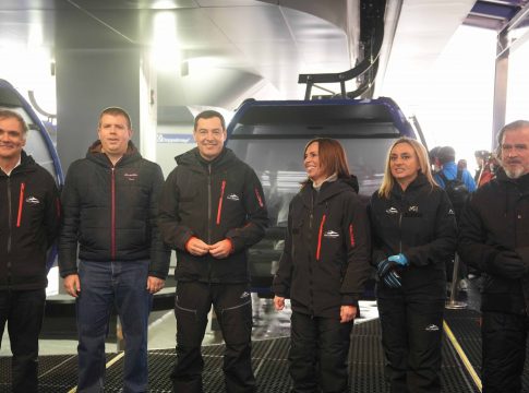 Moreno destaca el proceso de modernización en Sierra Nevada con una inversión de 90 millones desde 2019