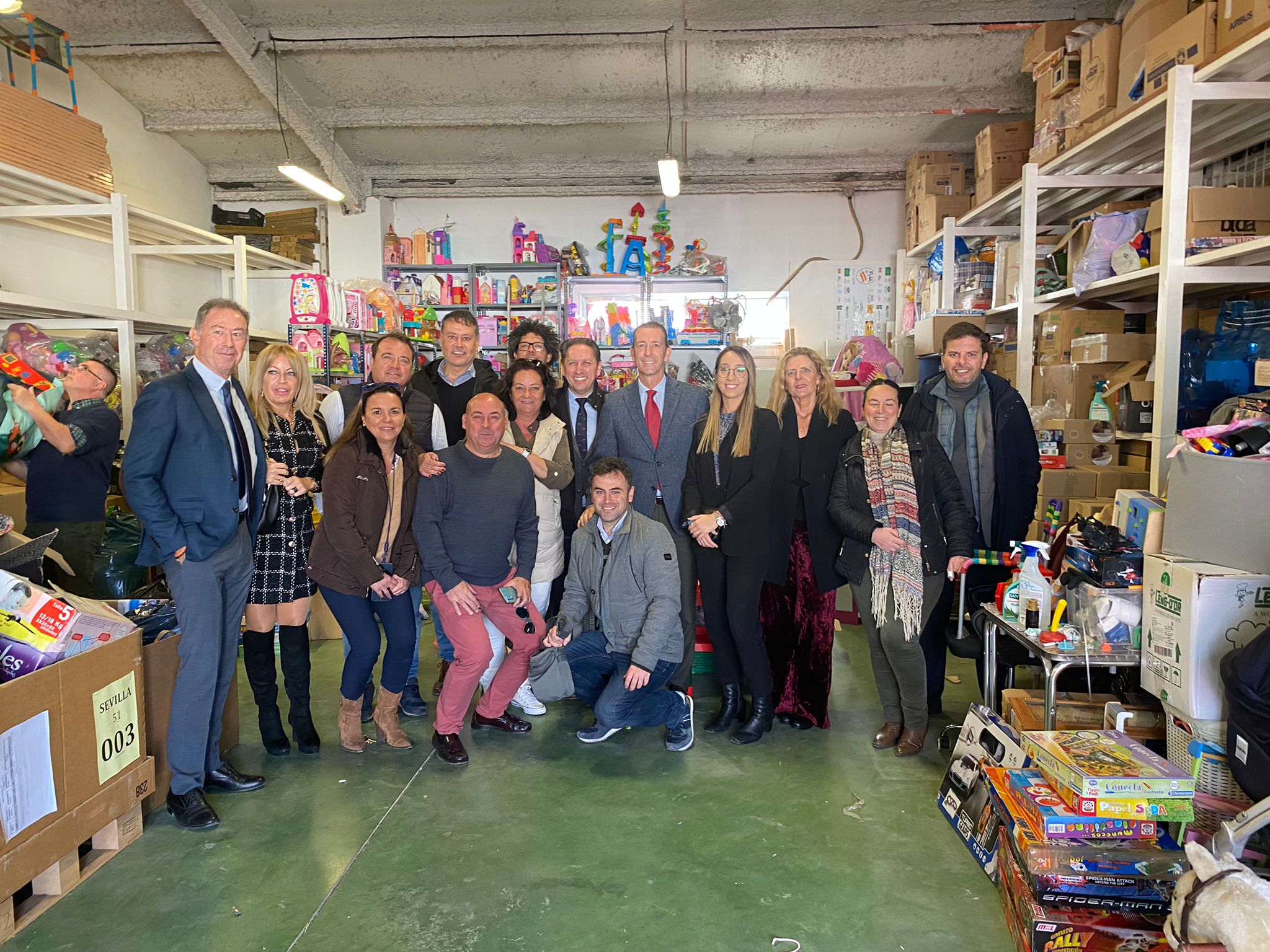 ALIANZA Sevilla entrega en su 10ª Campaña Solidaria de más de 4000 juguetes para los niños y niñas sevillanos