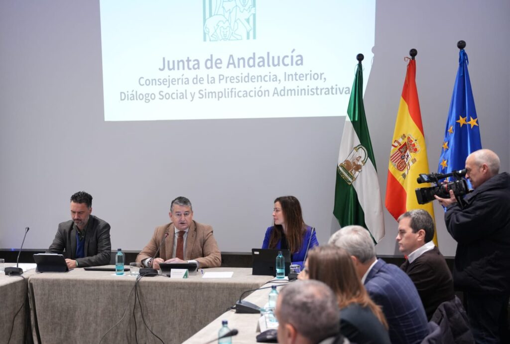 Antonio Sanz anuncia el inicio de la tramitación de la nueva Ley Andalucía Digital