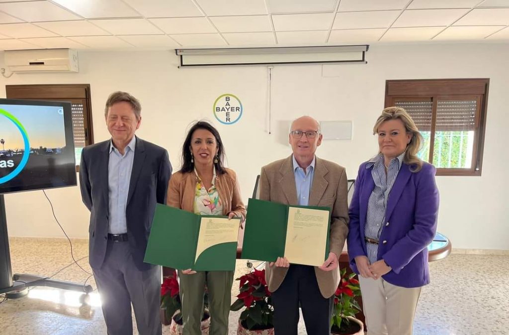 Ifapa y Bayer colaborarán en la investigación e innovación para el sector agrícola de Andalucía