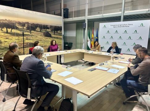 La Consejería junto a CEA, UGT y CCOO mantienen una reunión de trabajo para analizar la evolución del Pacto Social y Económico