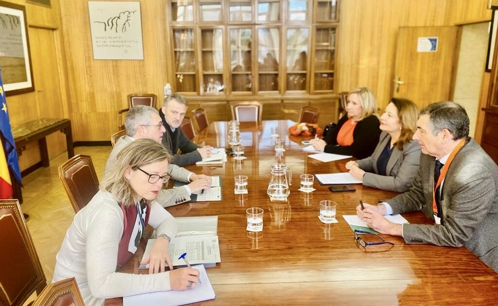 Carmen Crespo pide celeridad en las negociaciones de España y Portugal en materia hídrica para Huelva