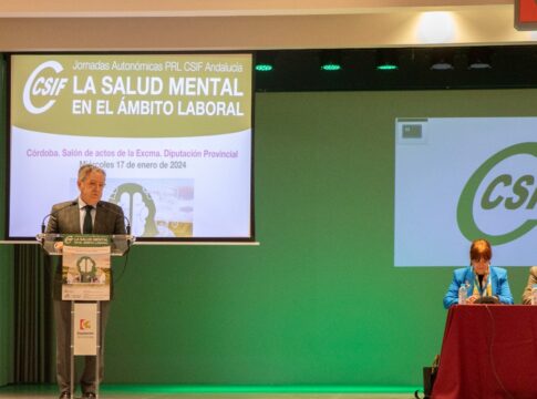 La Diputación de Córdoba acoge una jornada sobre ‘La salud mental en el ámbito laboral’ organizada por CSIF Andalucía