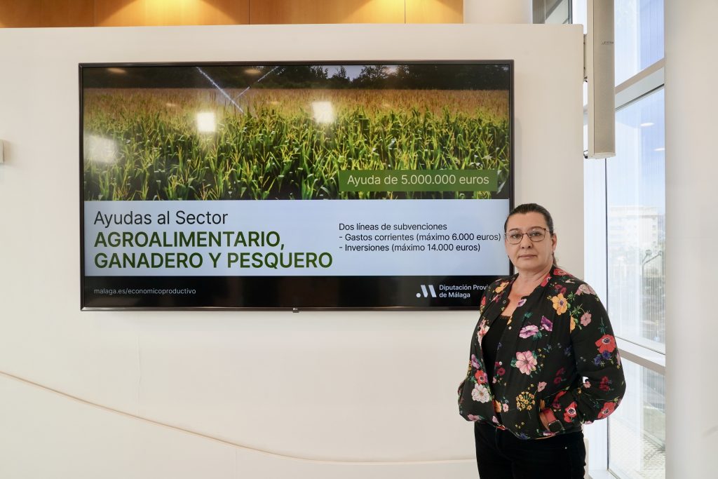 Un total de 675 empresas agroalimentarias, ganaderas y pesqueras reciben ayudas de la Diputación de Málaga por cinco millones de euros