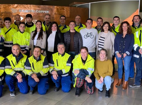 Atlantic Cooper recibe a cuatro alumnos de la rama de prevención de riesgos profesionales de FP Dual para el curso 2024-2025