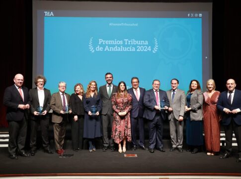 Rafael Casillas, Cosentino, Garántia y Ana Moreno recogen sus premios Tribuna de Andalucía 2024