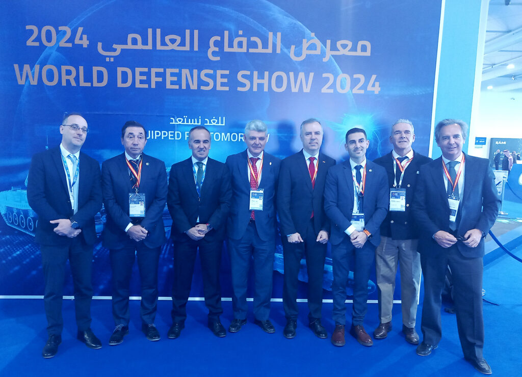 Andalucía TRADE potencia el negocio de firmas andaluzas en la principal feria de defensa y naval de Arabia Saudí, que ha generado acuerdos por valor de 6.500 millones