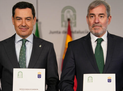 Andalucía y Canarias firman un acuerdo para avanzar en materias como la sequía, la inmigración o la financiación