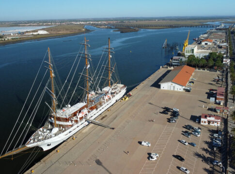 El Puerto de Huelva recibe el día 19 de abril su primera escala de cruceros del año con la llegada del velero Sea Cloud