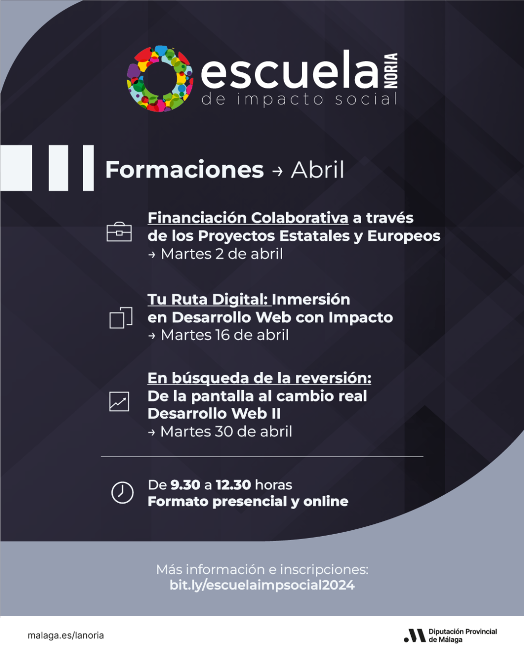 La Noria ofrece talleres virtuales y presenciales para el impulso de proyectos de emprendimiento social