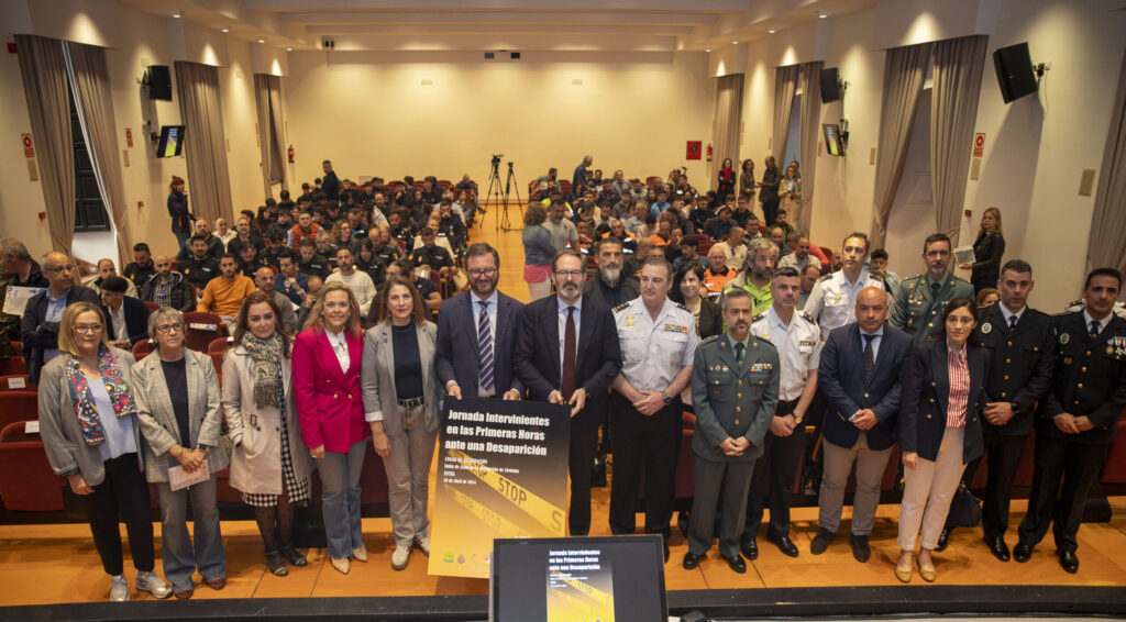 La Diputación de Córdoba acoge unas jornadas para compartir protocolos de actuación en las primeras horas de una desaparición