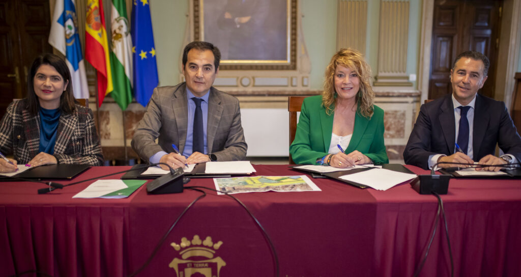 Histórico acuerdo para la cesión de los terrenos destinados a la construcción de la Ciudad de la Justicia de Huelva