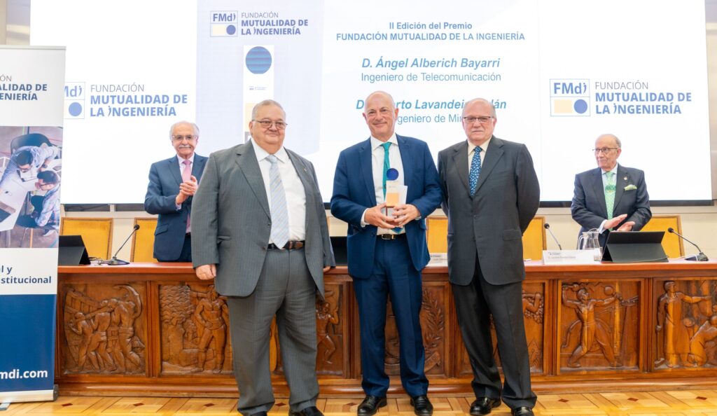 La Mutualidad de la Ingeniería premia la carrera de Alberto Lavandeira, ingeniero de Minas y CEO de Atalaya Mining