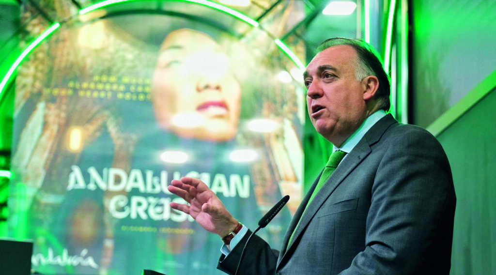 El expositor de Andalucía en la ITB recibe 38.000 visitantes profesionales, un 56% más que en 2023
