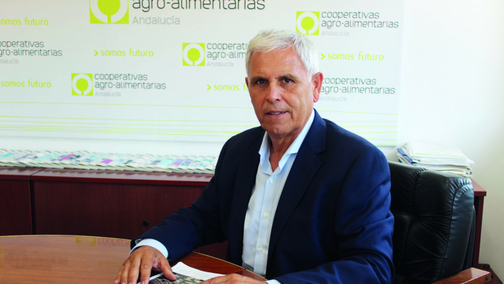 Fulgencio Torres (Coop. Agro. Andalucía): "Necesitamos más infraestructuras hidráulicas que retengan el agua para momentos en los que no tenemos"