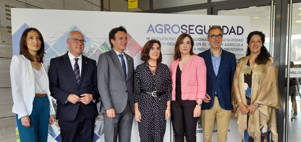 Rocío Blanco participa en la clausura del encuentro internacional Agroseguridad en Jaén