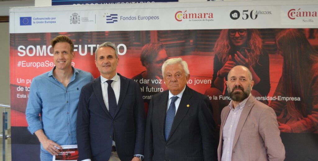 La Cámara de Sevilla y la Fundación  Universidad-Empresa reúnen a jóvenes  para reflexionar sobre Inteligencia Artificial
