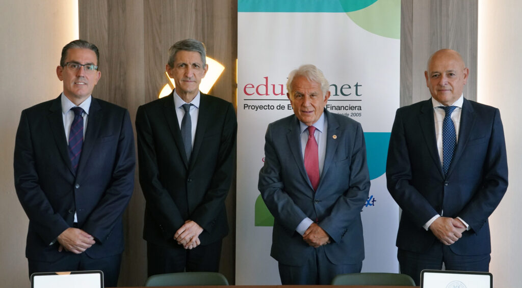 Edufinet y la Academia de Ciencias Sociales y del Medio Ambiente de Andalucía refuerzan su colaboración para impulsar la educación financiera