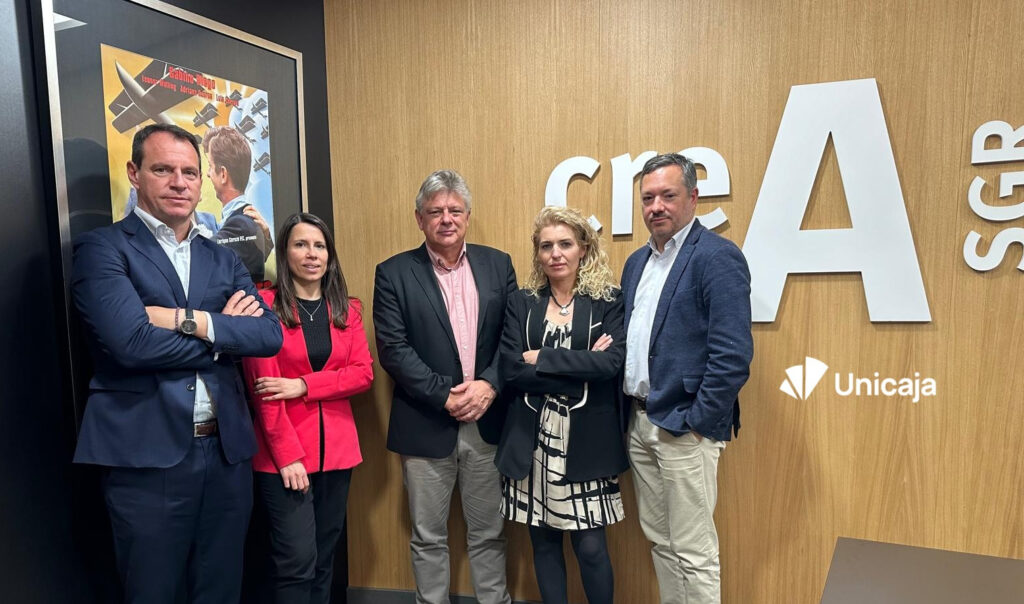 Unicaja y CREA SGR firman un acuerdo para facilitar el acceso al crédito a pymes del sector audiovisual, cultural y deportivo