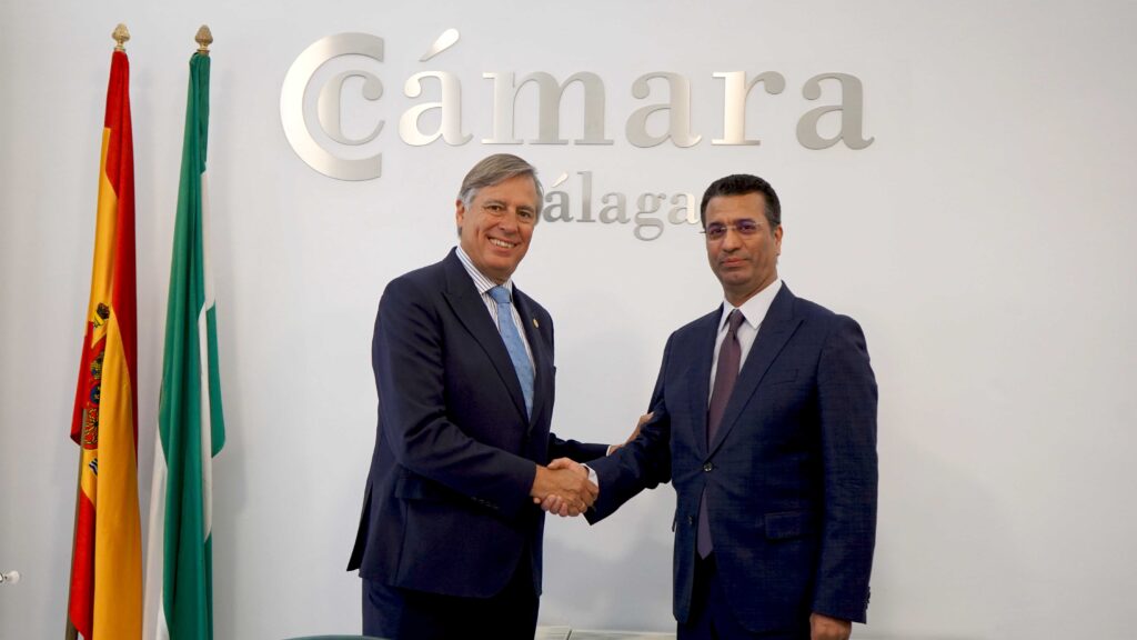 La Cámara de Comercio recibe al embajador de Irak y le traslada el interés de las empresas malagueñas por colaborar con empresas de su país