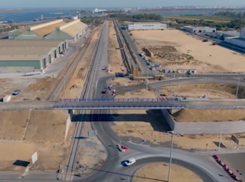El Puerto de Huelva prevé finalizar el acceso único al Puerto exterior a finales de verano, con una inversión superior a cinco millones de euros