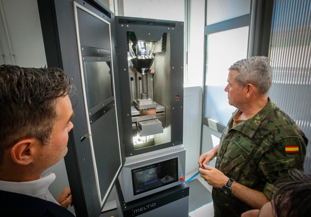 La Armada francesa se suma a Estados Unidos y España para validar la tecnología de impresión 3D de MELTIO en sector Defensa