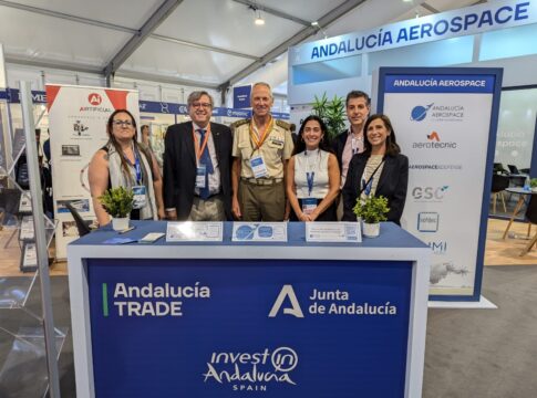Andalucía TRADE impulsa la internacionalización de la industria aeroespacial andaluza en Europa, Oriente Medio y Asia en la feria Farnborough de Reino Unido