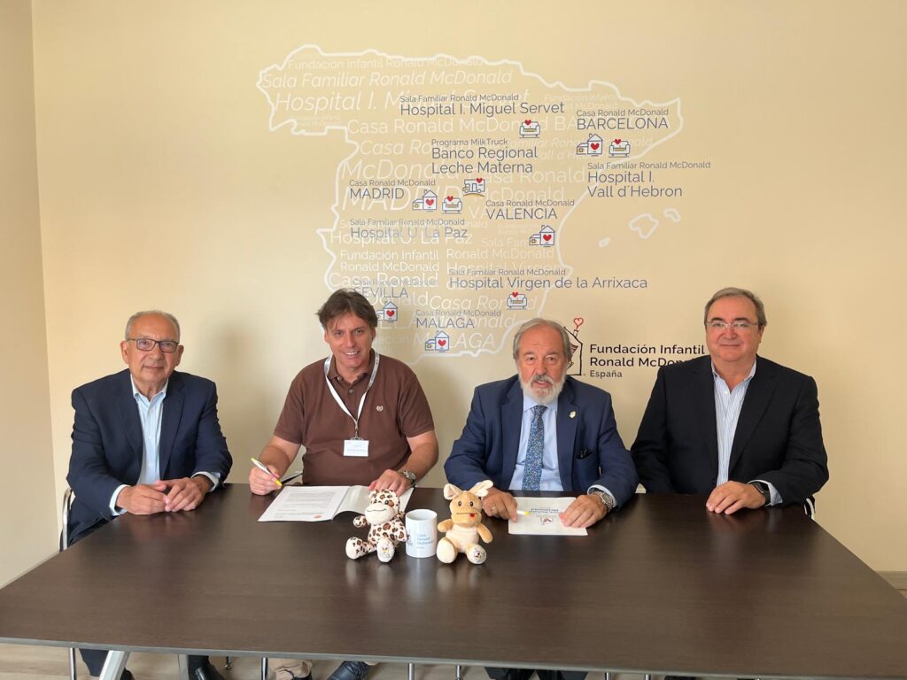 Grupo IHP y la Casa Ronald McDonald de Sevilla firman un acuerdo para ofrecer alojamiento a familias con menores en tratamiento médico prolongado