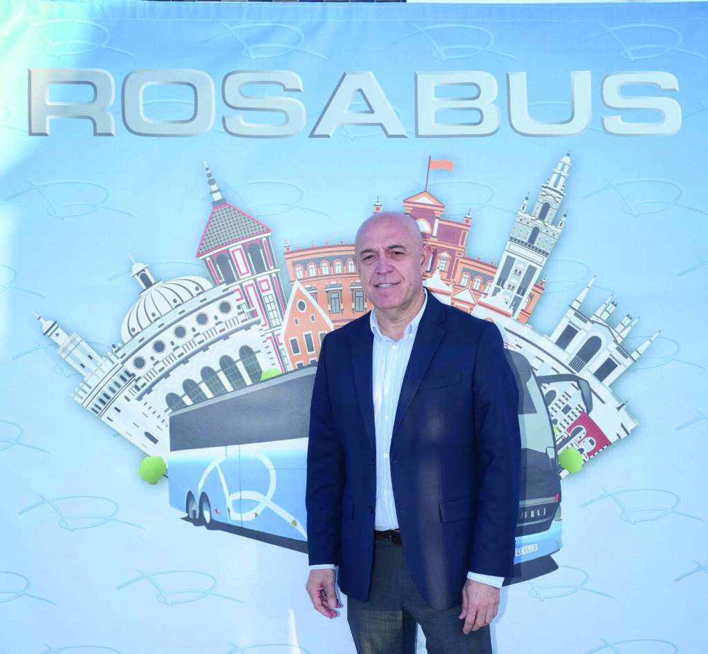 Anselmo Rosa (Rosabus): "En 2027 pretendemos que todos los vehículos de la flota Rosabus sean de bajas emisiones"