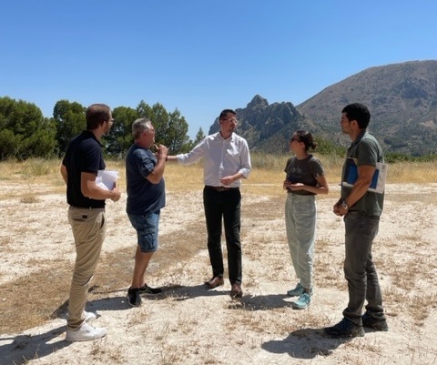 La Diputación diseña un sendero intermodal y circular por el Parque Natural de Sierra Mágina