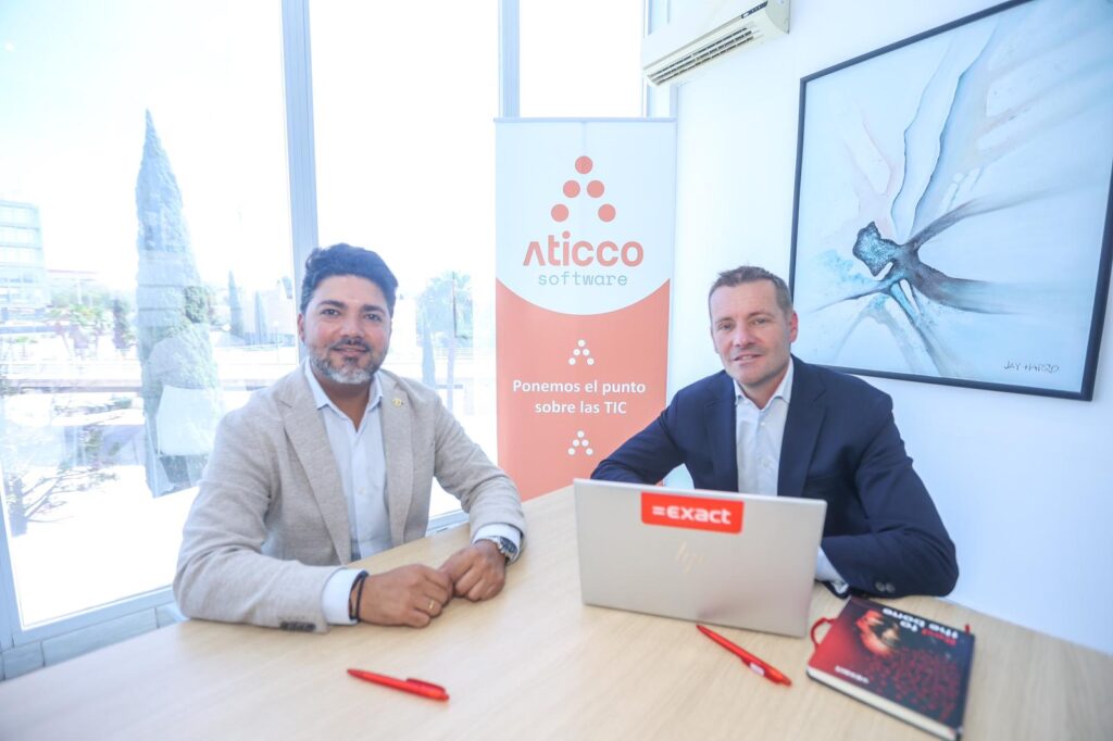 La multinacional holandesa Exact se asocia a la malagueña Aticco Software, con sede en Málaga TechPark