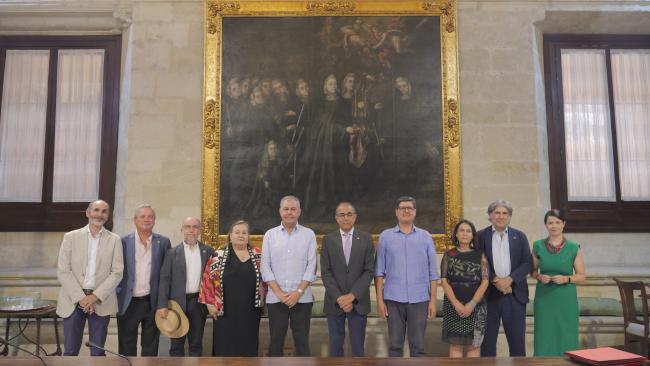 La US y el Ayuntamiento se unen en materia de habitabilidad, cultura, I+D+i e internacionalización